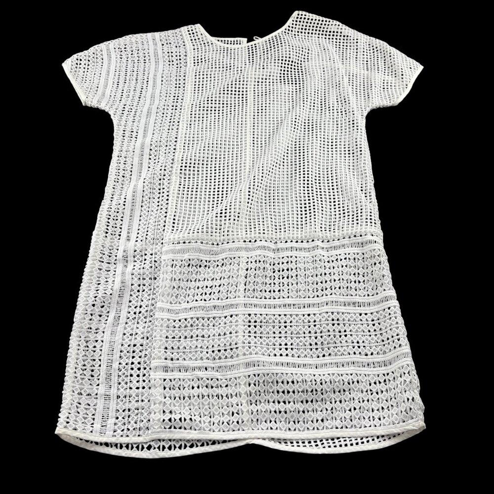Armani Exchange Women's White embroidered Swim Cover Up Dress‎ sz Small NWT